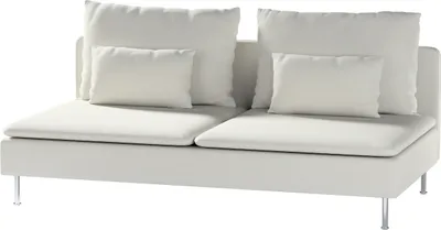 Produktbild von Dekoria Bezug für Söderhamn Sitzelement 3, mittelgrau, Bezug für Sitzelement 3