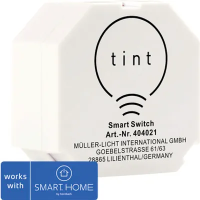 Produktbild von MÜLLER LICHT tint Smart Switch - Kompatibel mit SMART HOME by hornbach