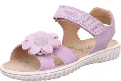 Produktbild von Superfit Sparkle - Lila / Pink Veloursleder