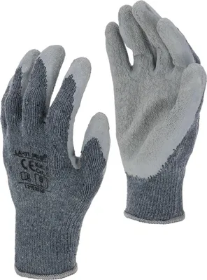 Produktbild von Latexhandschuhe Grau L210307P, Karte, "7", Ce, Lahti