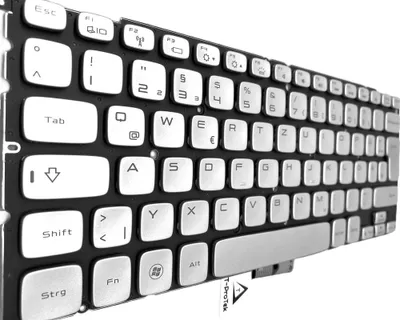Produktbild von DEUTSCHE - Tastatur mit backlit Kompatibel für Compal P/N.:PK130JN1A11