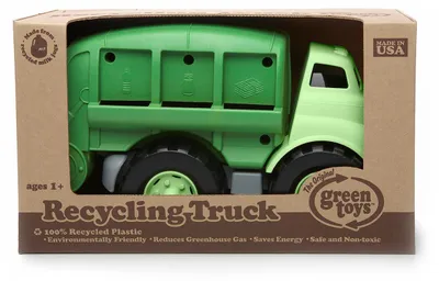 Immagine prodotto di Green Toys camion della spazzatura camion giocattolo sostenibile plastica riciclata