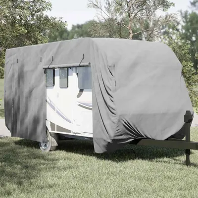 Obrázok produktu pre Eleganten-Stil Ochranný kryt na karavan šedý 610x250x220 cm netkaná textília - Príslušenstvo pre karavany CHY77761138