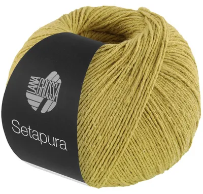 Produktbild von Lana Grossa - Setapura 0002 senfgrün