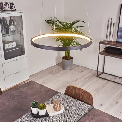 Produktbild von Preci »Preci« Deckenlampe aus Metall in schwarz und weißem Kunststoff