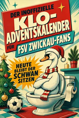 Produktbild von Der inoffizielle Klo-Adventskalender für FSV Zwickau-Fans
