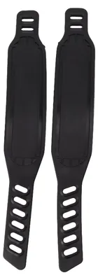 Image de 2pcs Training Bike Pedalriemen Kunststoff einstellbare Länge Universal Toe Clip