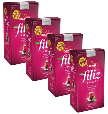 Produktbild von Naturell Caykur Filiz Türkischer Schwarzer Tee 4x 500 gr Cay