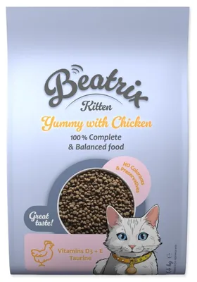 Imagen del producto de Alimento para gatitos Beatrix con pollo, 1,4 kg