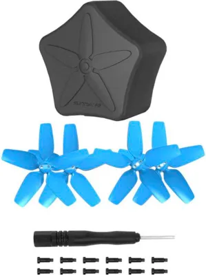 Image de Hélice bleue + valise pour DJI Avata - 4 pcs.