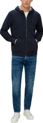 Produktbild von S. Oliver Sweatshirt Jacke dark blue XXL