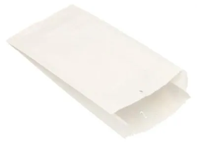Productafbeelding van PAPSTAR 11530 PAPSTAR Papierfaltenbeutel, Maße: (B)100 x (T)50 x (H)210 mm