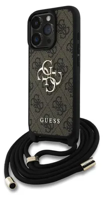 Immagine prodotto di Guess 4G Big Logo Cord Stap Crossbody Apple iPhone 16 Pro Max grigio