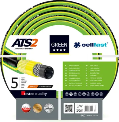 Zdjęcie produktu dla Wąż ogrodowy CELLFAST 15-121 ATS2 3/4" 50m