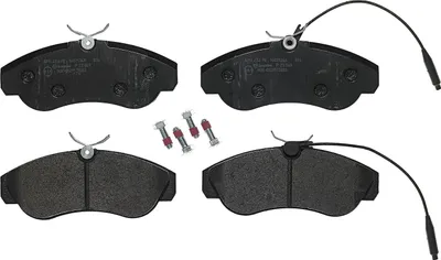 Produktbild von Brembo Bremsbelagsatz, Scheibenbremse Vorderachse P 23 069