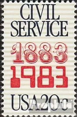 Produktbild von Briefmarken USA 1983 Mi 1651 (kompl.Ausg.) postfrisch Zivilbeamtentum