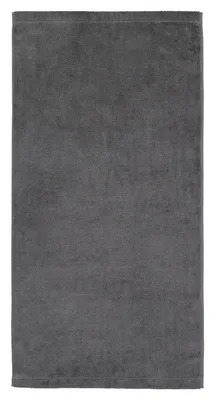 Image de Cawö Lifestyle Uni Serviette 50/100cm, couleur anthracite