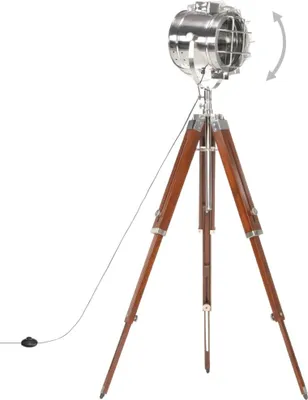 Produktbild von vidaXL Stehleuchte Dreibein Massivholz Mango 165 cm