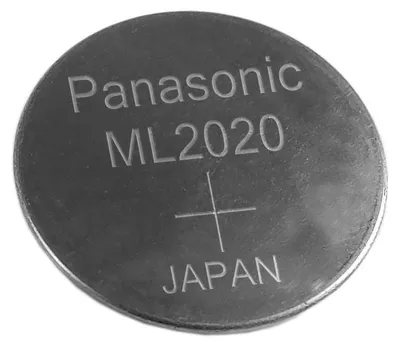 Produktbild von Knopfzellen Akku Batterie ML2020 ML-2020 Lithium Metal Wiederaufladbar