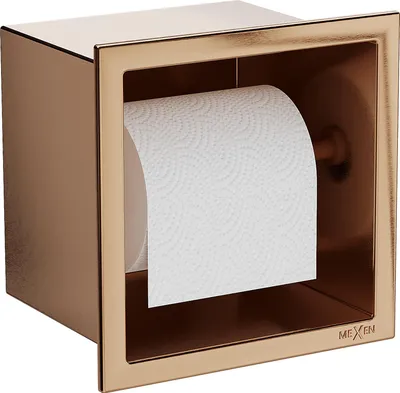 Obrázek produktu pro Mexen X-Wall-P držák na toaletní papír, kartáčovaná měď - 19C3