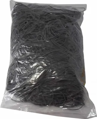 Produktbild von 1 kg Gummiringe schwarz 200 mm Ø 1,5 x 1,5 mm breit