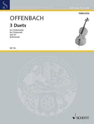 Produktbild von 3 Duette op.51für 2 Violoncelli