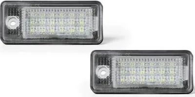 Zdjęcie produktu dla Oświetlenie tablicy rejestracyjnej LED do Audi A3 8P A4 B6 B7 A5 A6 4F Q7 SET