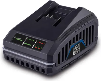 Produktbild von Scheppach Schnellladegerät SBC4.5 | 4,5 A für Li-Ionen-Akkus | 230 – 240 V | 120 W | geeignet für Scheppach IXES 20-Volt-Serie