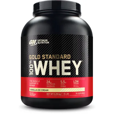 Produktbild von Optimum Nutrition Whey Gold Standard - 2,2kg - Vanilla Ice Cream
