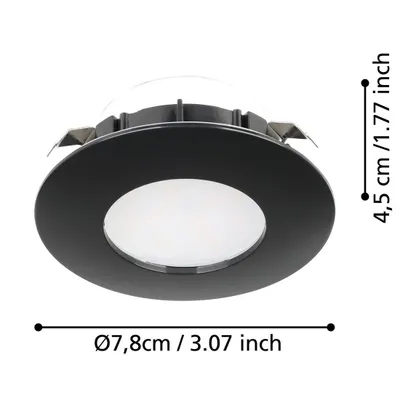 Obrázek produktu pro EGLO PINEDA, LED, 360 lm, 220-240 V, Černá