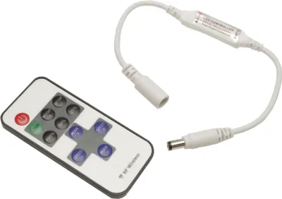 Produktbild von 11 Tasten Fernbedienung Controller (Mini Dimmer) für einfarbige LED Streifen