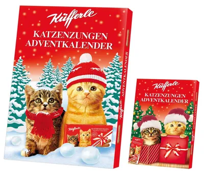 Produktbild von Küfferle Katzenzungen Adventskalender