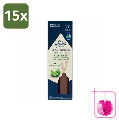 Immagine prodotto di 15 diffusori aromatici Glade "Calma la mente" - 80 ml - confezione risparmio - 15 pezzi