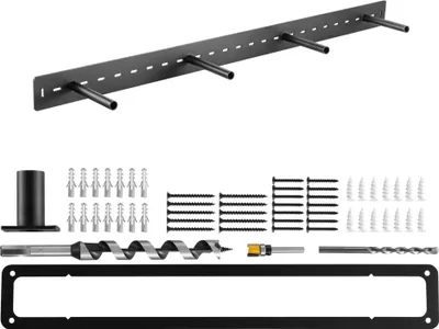 Zdjęcie produktu dla 1 szt. wytrzymałego wspornika półki - Wspornik półki 1168,4 mm - Wytrzymały wspornik półki - Idealny do wytrzymałych półek