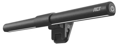 Image de Lampe LED ACT pour ordinateur portable avec luminosité réglable et pince, alimentation USB