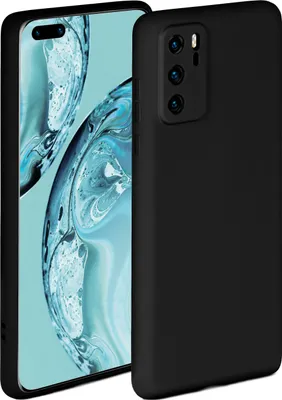Produktbild von Soft-Case für Huawei P40, Farbe:Onyx Schwarz