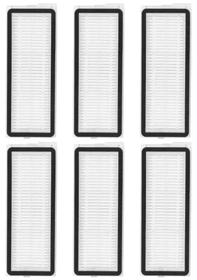 6er-Pack HEPA-Ersatzfilter für Roborock Q Revo MaxV/Pro