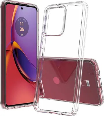 Immagine prodotto di Custodia per Motorola Moto G84 - Cover posteriore Phonesta Scratchproof - Trasparente
