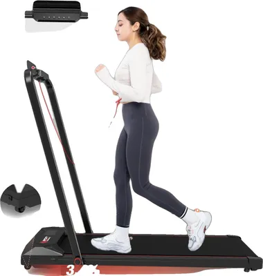 Immagine prodotto di Tapis roulant pieghevole, telecomando, velocità 12 km/h, nero