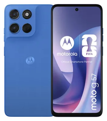 Produktbild von Motorola moto g57 , 17,1 cm (6.72"), 8 GB, 256 GB, 50 MP, Android 16.0, Blau