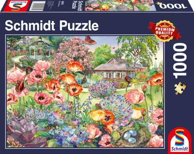 Produktbild von SCHMIDT Blühender Garten Puzzle 1000 Teile