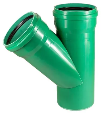 Produktbild von KG2000-EA Einfachabzweig 45° für SN10/SN16 DN 400/400 mm