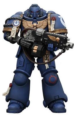 Productafbeelding van Warhammer 40k actiefiguur 1/18, Uitramarines, broeder Chairon, 13 cm