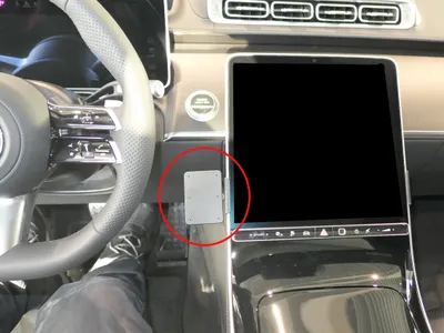 Produktbild von Brodit ProClip Fahrzeughalter 855996 - Mittelbefestigung - Mercedes Benz S-Klasse 21-24