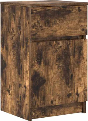 Produktbild von Nachttisch Räuchereiche 39x35x65 cm Holzwerkstoff