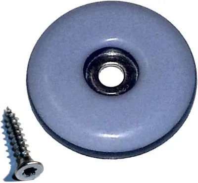 Produktbild von 4 Teflon-Möbelgleiter Ø 50 mm mit Schrauben