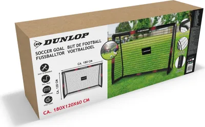 Zdjęcie produktu dla Dunlop duża bramka piłkarska składana matalowa 180x120x60cm