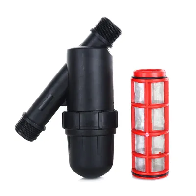Imagen del producto de Filtro, filtro de malla, filtro de malla de 3/4 de pulgada, filtro de plástico, filtro en forma de Y, limpiador de filtro
