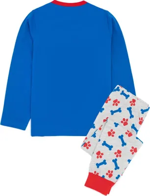 Produktbild von Paw Patrol - Schlafanzug für Kinder  Langärmlig NS6994 (128) (Blau/Grau)