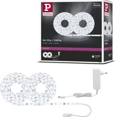 Produktbild von Paulmann SimpLED LED Strip Tageslichtweiß Komplettset